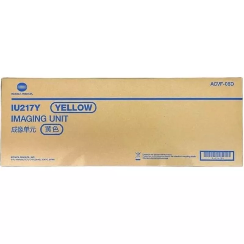 Konica Minolta ACVF08D/DR-217Y Zestaw bębna żółty, 87 tys. stron do KM...