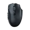 Mysz gamingowa Razer Naga V2 HyperSpeed RF Wireless + Bluetooth, praworęczna, 30000 DPI, optyczna, czarna
