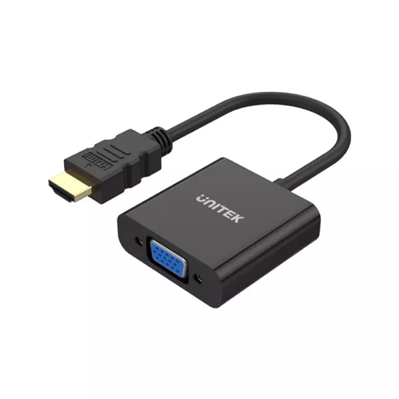 UNITEK Y-6333 karta interfejsowa/adapter 3.5 mm, VGA