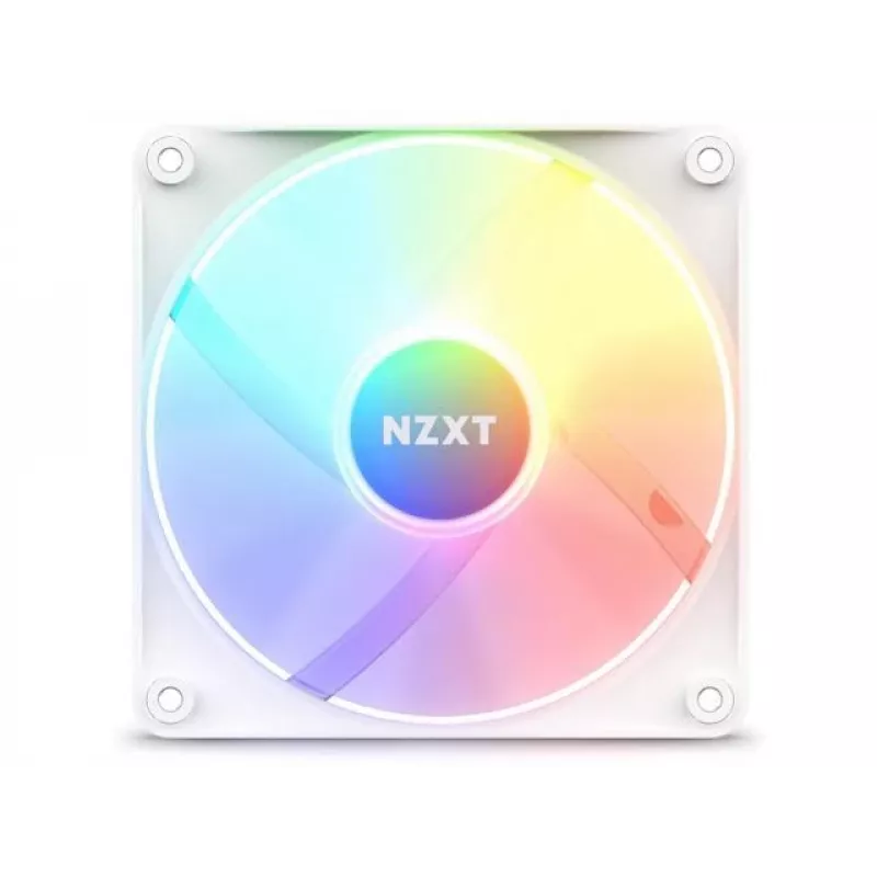 NZXT F120 RGB Core wentylator obudowy ARGB 120 mm - biały