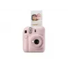 Aparat do zdjęć natychmiastowych Fujifilm Instax Mini 12 różowy — zdjęcie 86×54 mm, film 62×46 mm, ogniskowa 60 mm