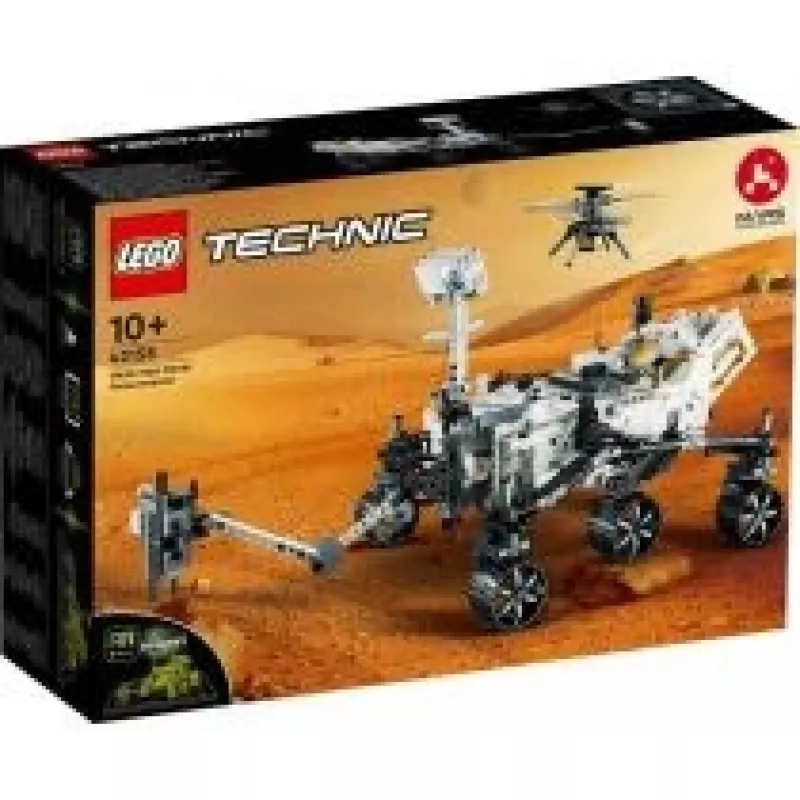 LEGO Technic Łazik marsjański NASA Perseverance zestaw kosmiczny z aplikacją AR doświadczenie odkrycia nauki poznaj inżynierię pojazdów zabawka konstrukcyjna