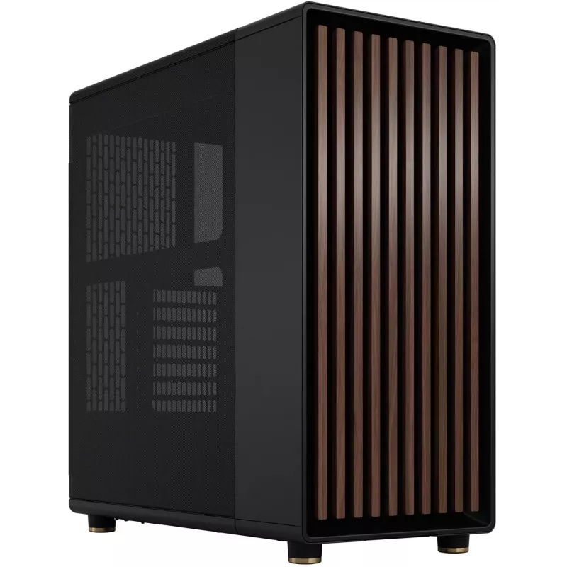 Fractal Design North Charcoal Czarny Mesh Mid Tower Case - Czarny