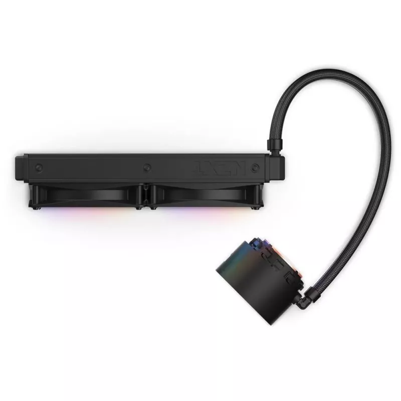 Chłodzenie cieczą all-in-one NZXT Kraken Elite 240 RGB 12 cm Czarny