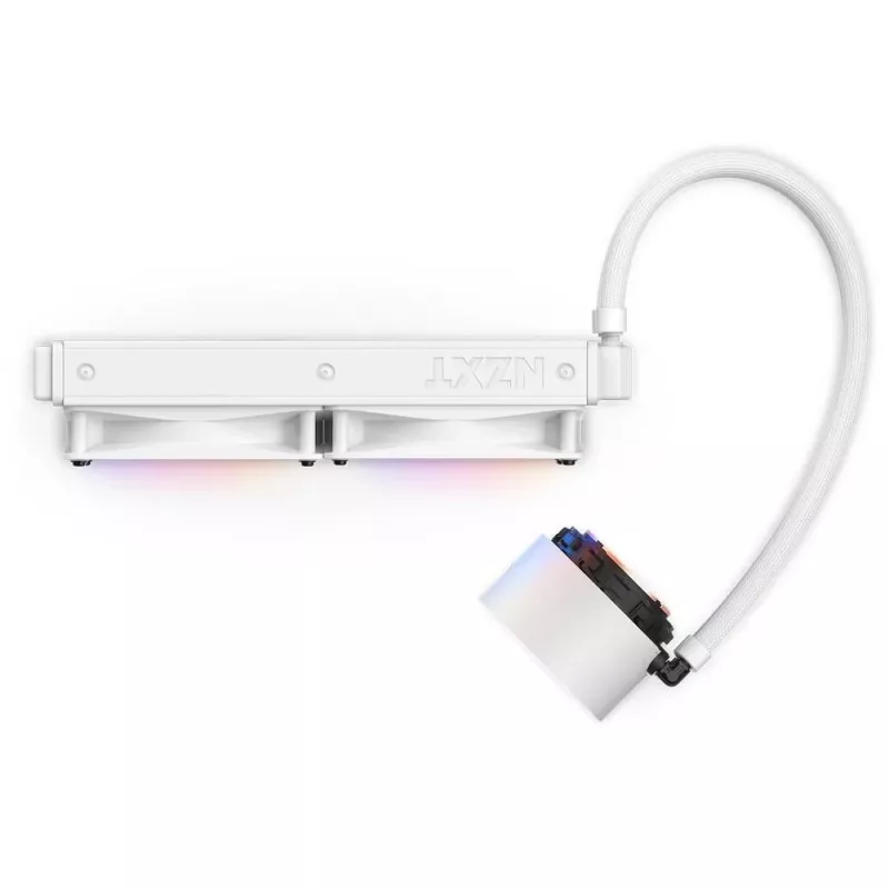 All-in-one liquid cooler NZXT Kraken Elite 240 RGB 12 cm biały