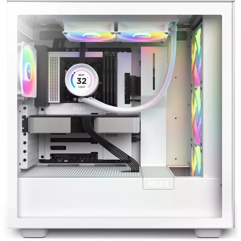 All-in-one liquid cooler NZXT Kraken Elite 240 RGB 12 cm biały