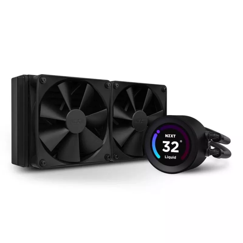 All-in-one chłodzenie cieczą NZXT Kraken Elite 240 12 cm Czarny