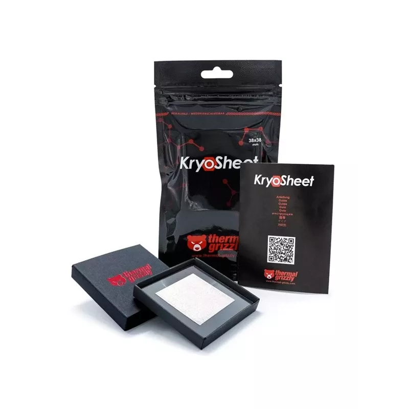 Podkładka termiczna Thermal Grizzly TG-KS-38-38 CryoSheet 0,2mm 38x38mm