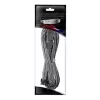 CableMod C-Series Pro ModMesh Sleeved 12VHPWR PCI-e kabel for Corsair (Carbon, 16-pin to Triple 8-pin, 600mm)