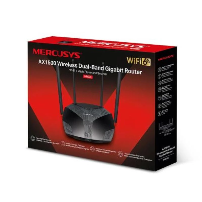 Router Mercusys AX1800 Dual-Band WiFi 6