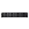 Synology RackStation RS2423+ Serwer NAS/magazynowy Rack (2U) Ryzen Embedded V1780B 8 GB DDR4 0 TB DiskStation Manager Czarny, Szary