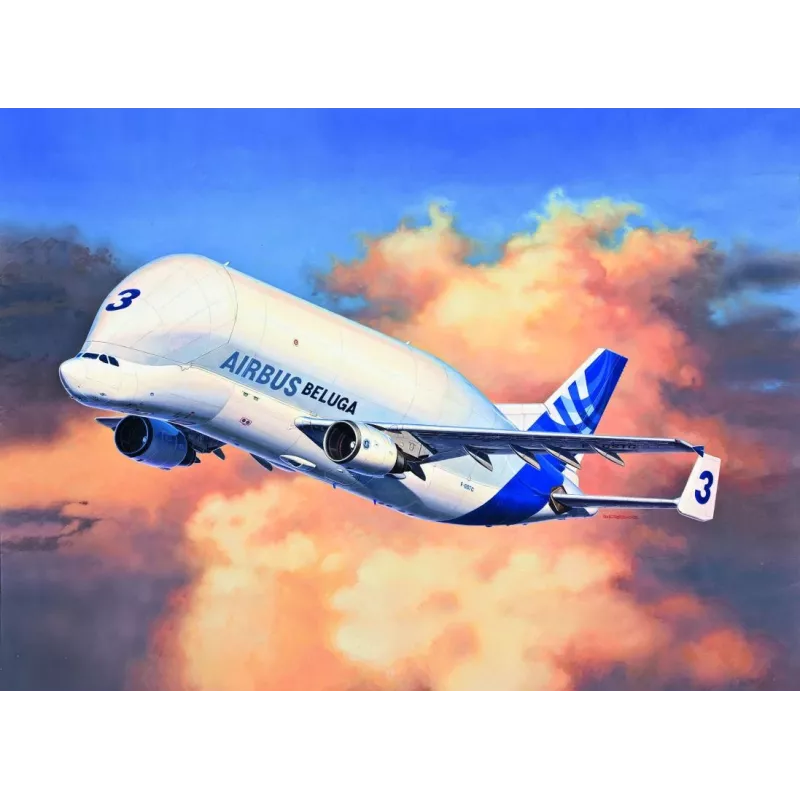 Zestaw modelarski Revell Airbus A300-600 Beluga w skali 1:144