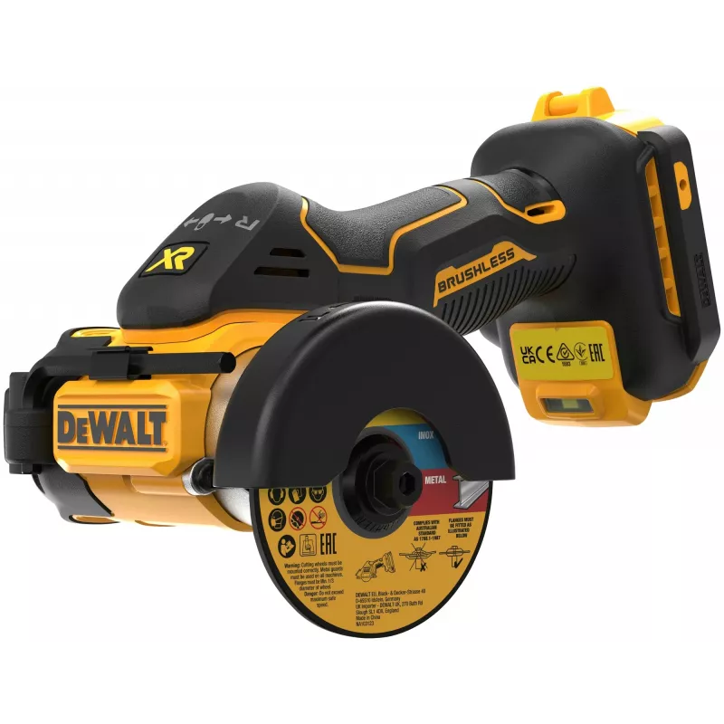 DeWALT DCS438N-XJ 18V XR szlifierka kątowa bezprzewodowa, 76 mm