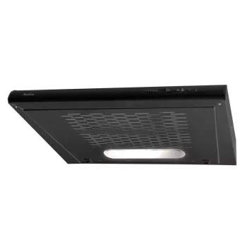 Okap kuchenny do zabudowy AMICA OSC6212B, 600 mm, maksymalny wydatek 163 m³/h, filtr aluminiowy, LED, 3 prędkości