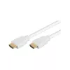 Kabel HDMI Goobay 5 m Typ A Wtyk-Wtyk 18 Gbit/s Biały