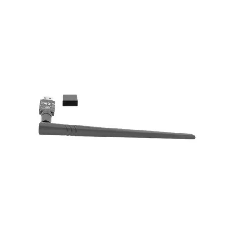 Adapter USB Wi‑Fi LANBERG NC-0300-WIE, USB 2.0, dwie zewnętrzne anteny 5 dBi, WLAN 300 Mbps, Ethernet/WLAN, czarny