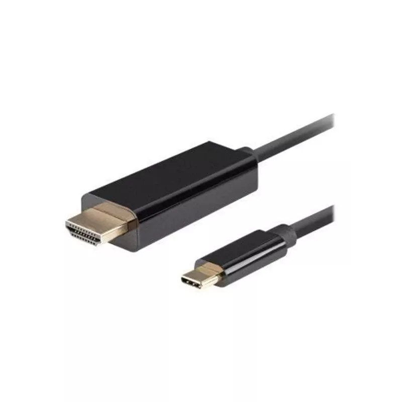Adapter kabla wideo Lanberg CA-CMHD-10CU-0018-BK 1,8 m USB-C na HDMI