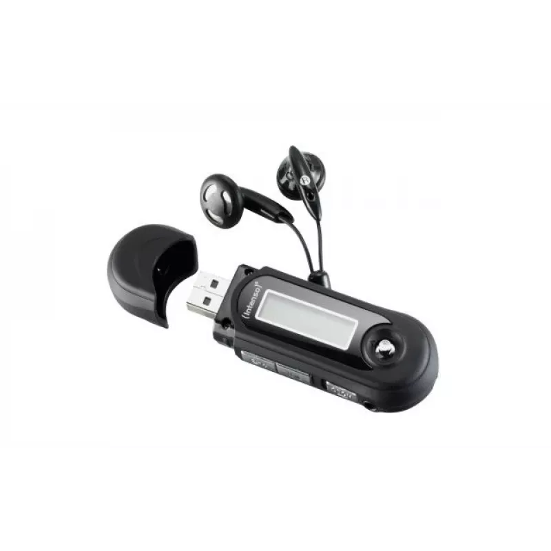 Intenso Music Walker - odtwarzacz multimedialny - 16 GB - czarny
