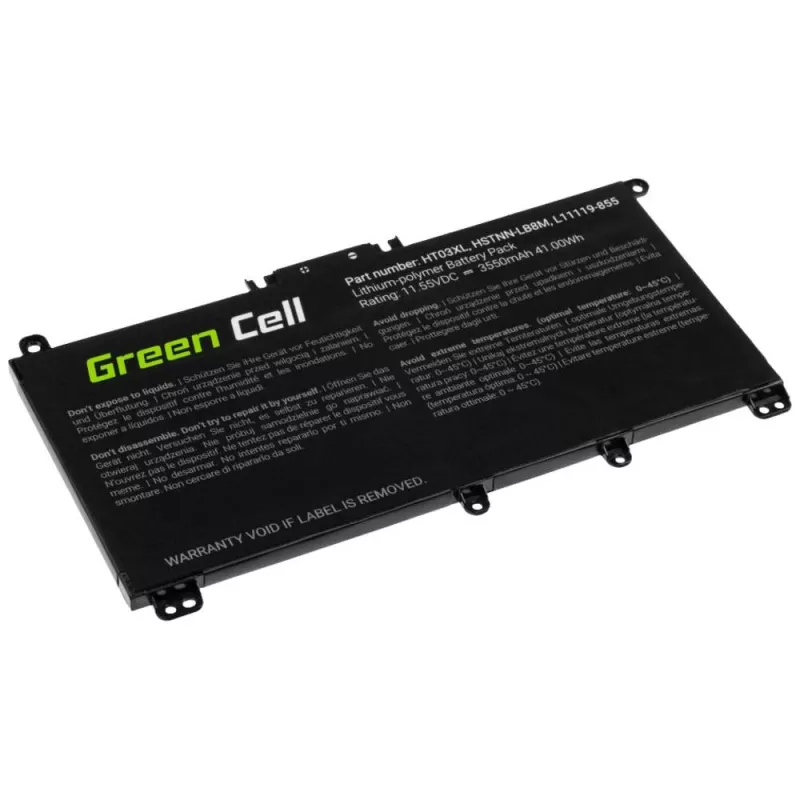 Bateria do laptopa Green Cell GC-HP163 HT03XL 11.4V 3400mAh HP Mobilit