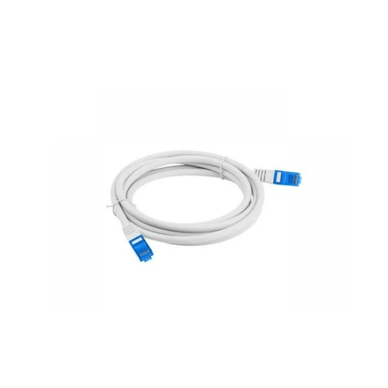Kabel sieciowy LANBERG Cat6a S/FTP PCF6A-10CC-0100-S, 1 m, RJ-45, szary, LSZH, 500 MHz