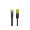 Kabel sieciowy Lanberg PCF6A-10CU-0025-BK RJ45 Cat6a 0,25 m czarny