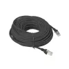 Kabel sieciowy LANBERG Cat6 PCU6-10CC-2000-BK — 20 m, U/UTP, RJ-45, czarny