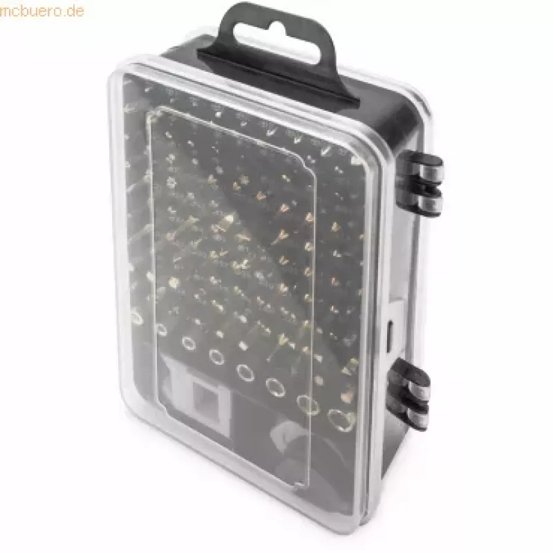 Digitus Zestaw precyzyjnych wkrętaków mechanicznych 115-częściowy 98 bitów Security Torx Hex Phillips