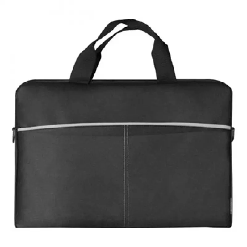 Torba na laptop DEFENDER Lite 39,6 cm (15,6 cala) Czarny/Szary, poliester, zamek błyskawiczny, uchwyt, odpinany pasek na ramię