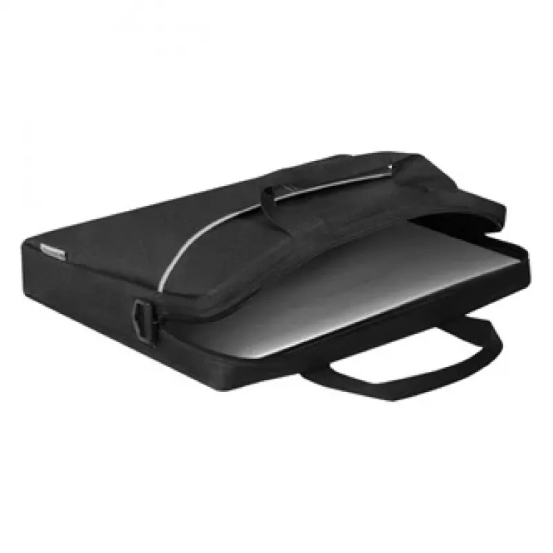 Torba na laptop DEFENDER Lite 39,6 cm (15,6 cala) Czarny/Szary, poliester, zamek błyskawiczny, uchwyt, odpinany pasek na ramię