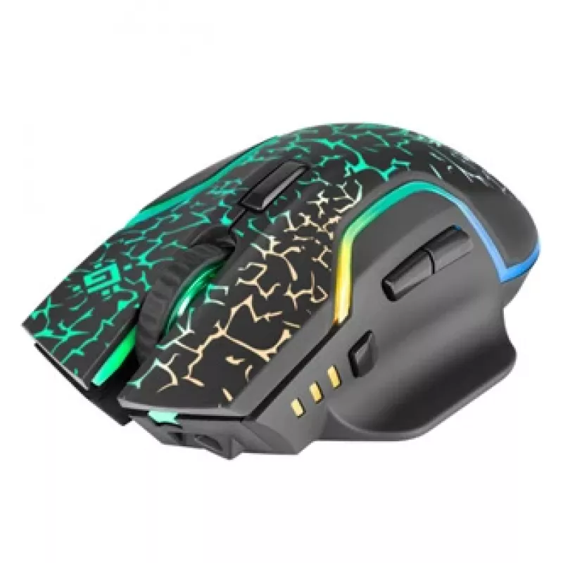 Defender Oneshot GM-067 Mysz Gamingowa dla Praworęcznych RF Bezprzewodowa + USB Typ