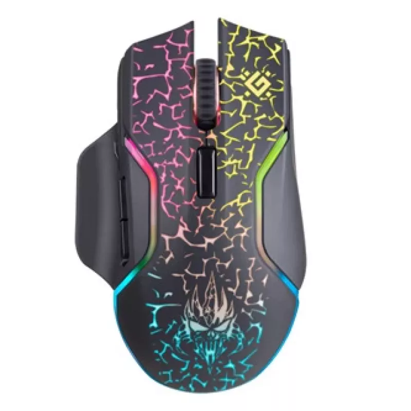 Defender Oneshot GM-067 Mysz Gamingowa dla Praworęcznych RF Bezprzewodowa + USB Typ