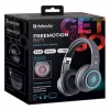 Słuchawki DEFENDER FREEMOTION B571 LED bezprzewodowe, binauralne, przetworniki 4 cm, bateria 6–8 h, zamknięta konstrukcja, 20–20000 Hz