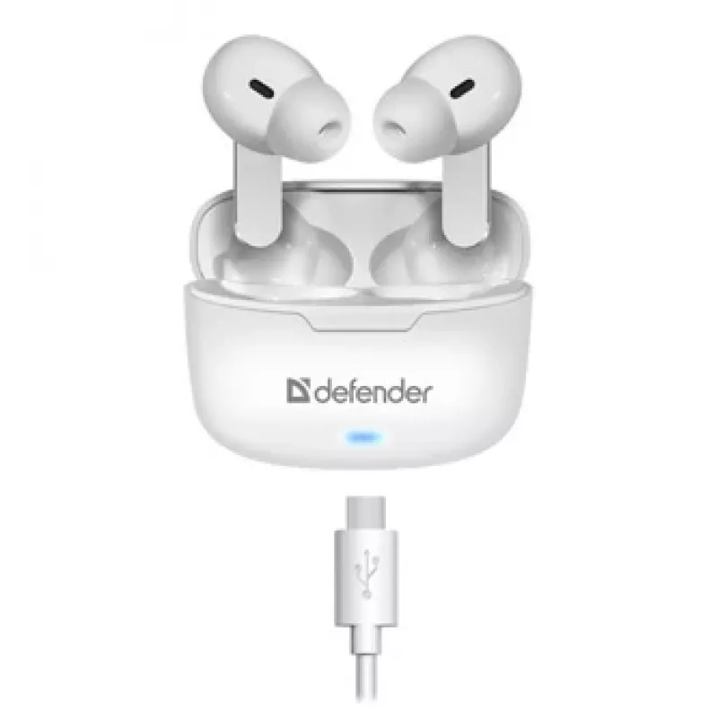 Słuchawki Bluetooth Defender TWINS 903, białe