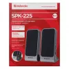 Głośniki przewodowe DEFENDER SPK-225 2.0, 4 W RMS, USB/DC 5 V, 3,5 mm, czarny