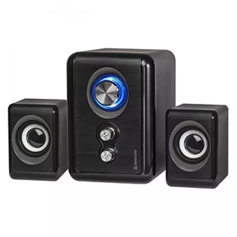 Głośnik DEFENDER V11 11 W przewodowy 2.1 satelitarny głośnik biurkowy, USB 5 V, czarny