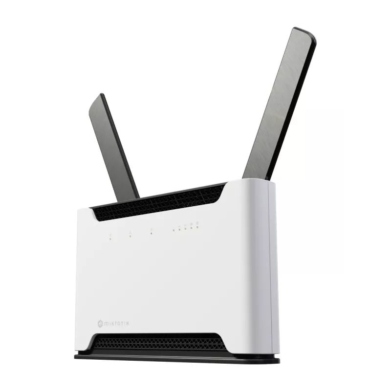 MikroTik Chateau LTE18 AX - Router bezprzewodowy - 5-portowy przełącznik - GigE, 2,5 GigE - Wi-Fi 5, Wi-Fi 6 - Dual-Band (S53UG+5HAXD2HAXD-TC&EG18-EA)