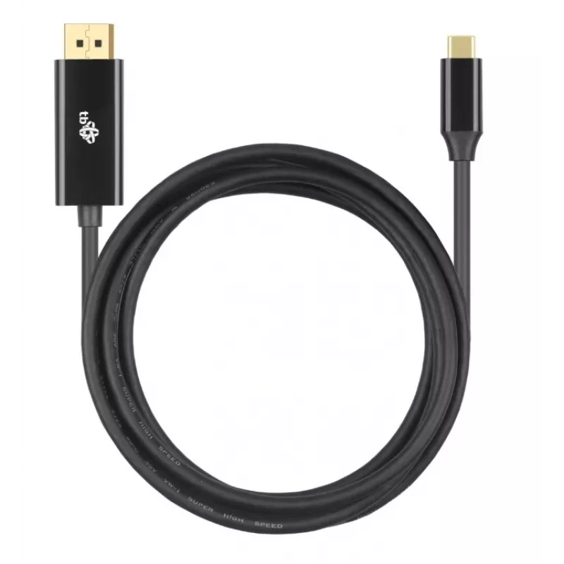 Kabel USB-C do DisplayPort TB AKTBXVDUSBCDP2B 2 m — czarny