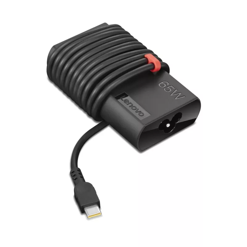 Zasilacz Lenovo GX20Z46255 do laptopów, wewnętrzny/zewnętrzny 100–240V, kabel 1,8 m, USB‑C, czarny
