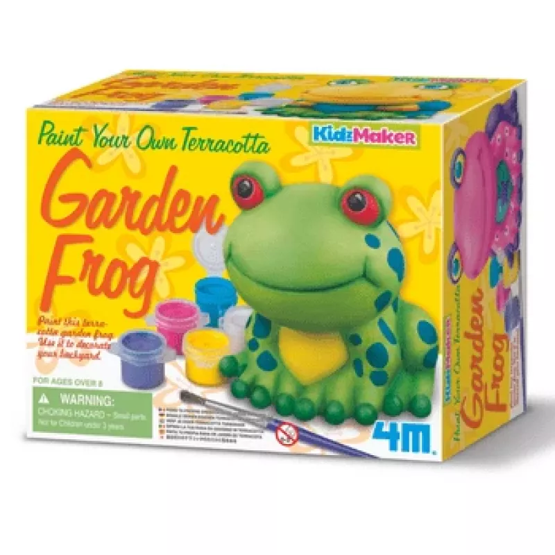 Terracotta Garden Frog Creative Set by 4m — model 4782, zestaw do ceramiki terakotowej