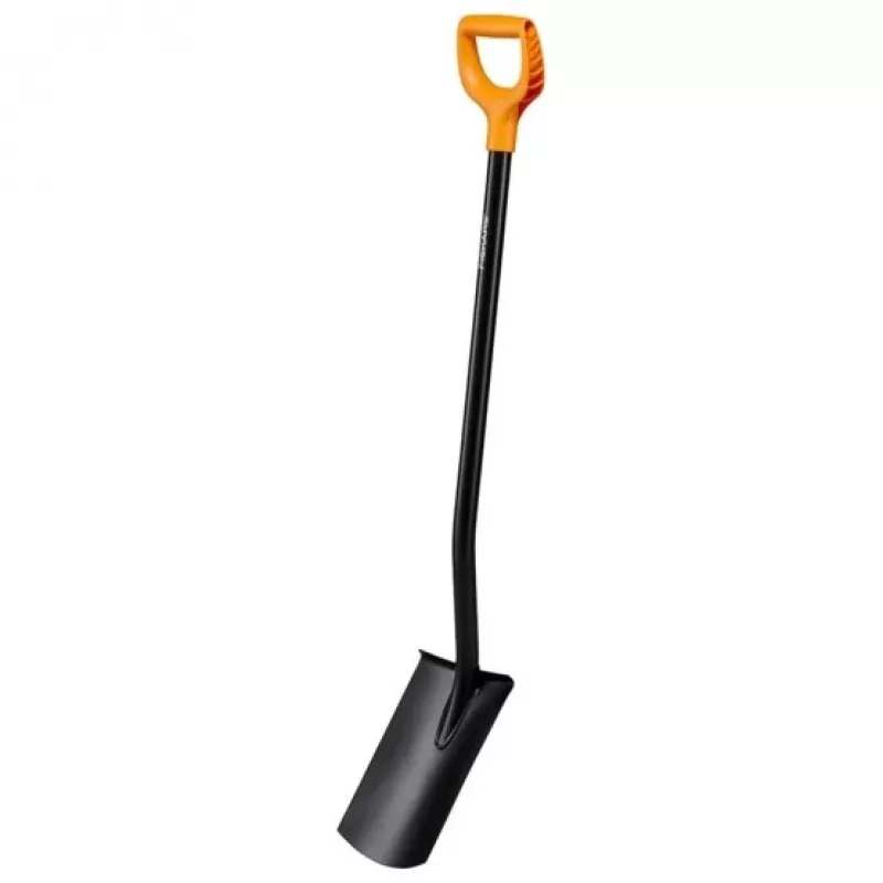 Szpadel Fiskars 131403 — szpadel ogrodowy Fiskars model 131403, stalowe ostrze, drewniany trzonek