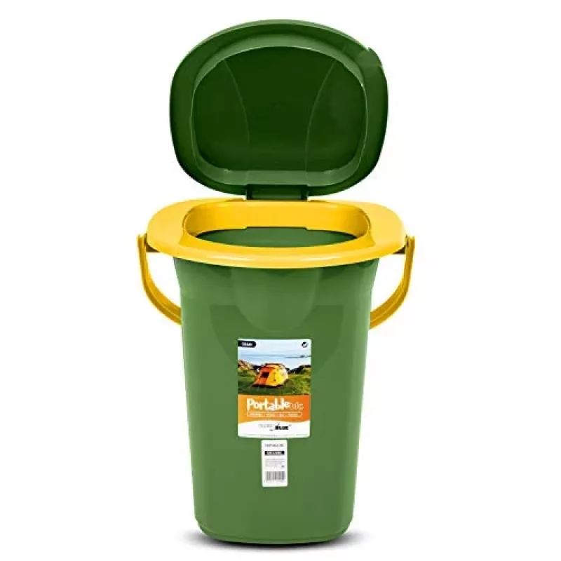 Przenośne wiaderko toaletowe GreenBlue GB320GO — Lekka toaleta turystyczna