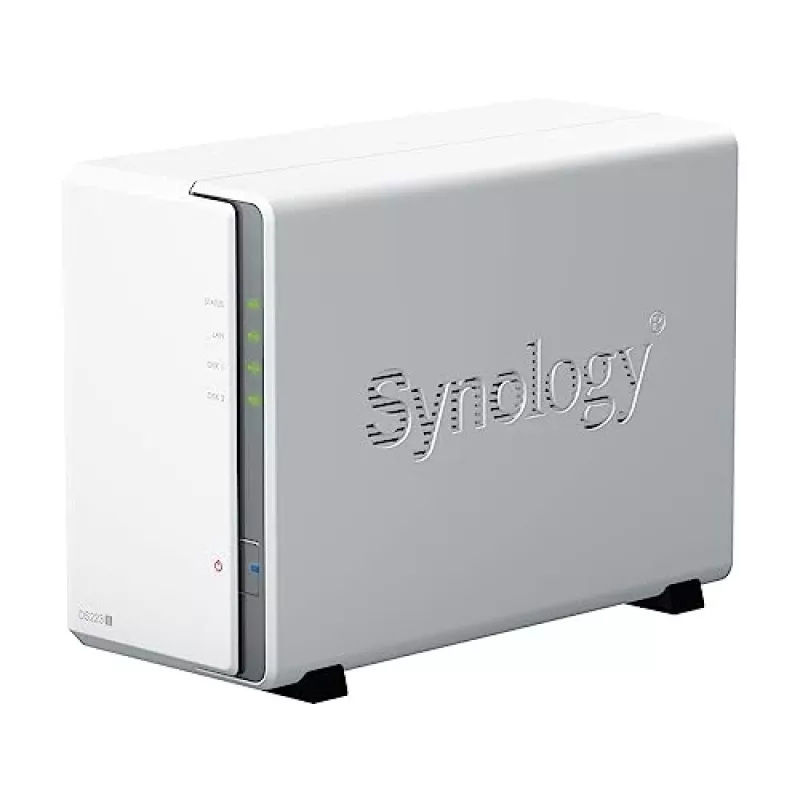 Synology DiskStation DS223J NAS/serwer pamięci masowej Desktop Realtek RTD1619B 1 GB DDR4 DiskStation Manager Biały