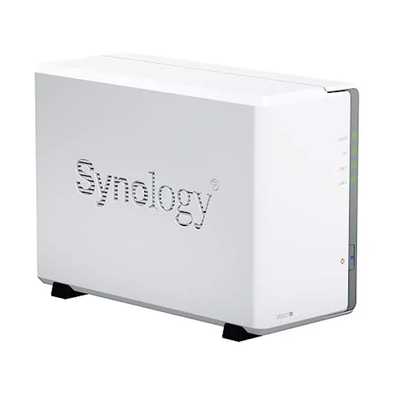 Synology DiskStation DS223J NAS/serwer pamięci masowej Desktop Realtek RTD1619B 1 GB DDR4 DiskStation Manager Biały