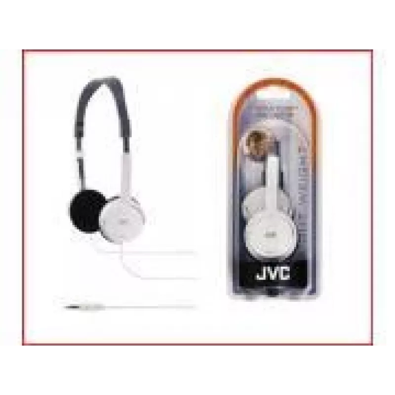 JVC HA-L50W Lekkie (białe) Słuchawki Przewodowe Muzyka