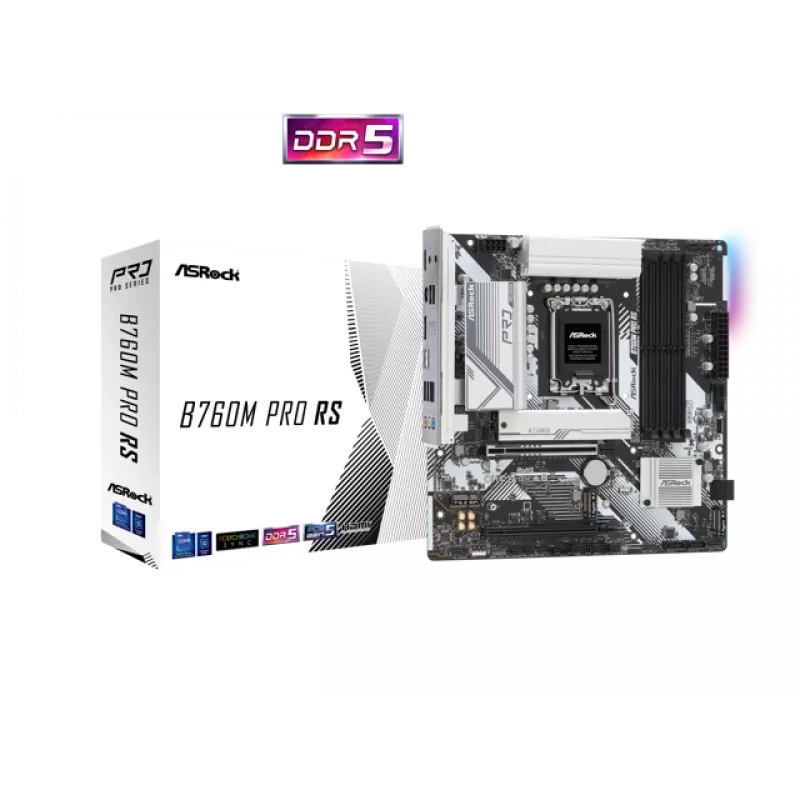 ASRock B760M Pro RS DDR5 Micro-ATX Płyta Główna