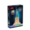3D Puzzle CubicFun 306-L536H LED Statue of Liberty Night Edition — model do składania z oświetleniem LED