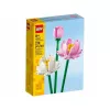 Zestaw konstrukcyjny LEGO 40647 Kwiaty lotosu — Kolekcja botaniczna, model modułowy, 220 elementów, wysokość 300 mm, wiek 8+