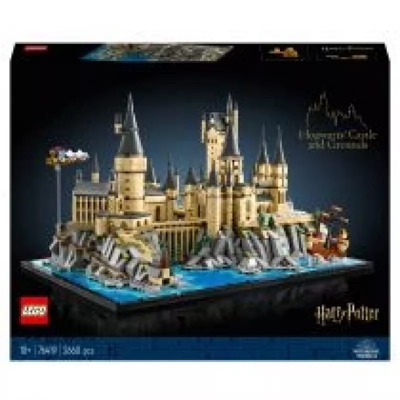 LEGO 76419 Harry Potter Zamek i tereny Hogwartu Duży zestaw dla dorosłych zawierający kultowe miejsca: Wielką Salę Komnatę Tajemnic i więcej Walentynki