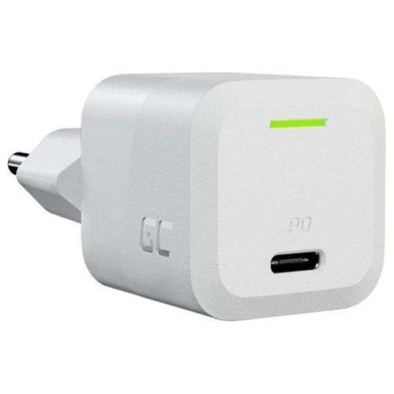 Ładowarka Green Cell CHARGC06W do urządzeń mobilnych, uniwersalna, biała, AC, szybkie ładowanie