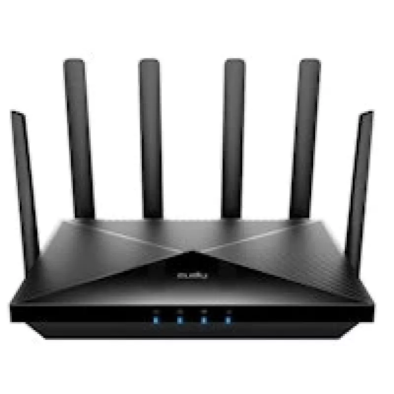 Router bezprzewodowy stołowy Cudy P5 — Dwuzakresowe Wi‑Fi 6, 5G Sub6, Dual NanoSIM, Gigabit Ethernet, 6 odłączanych anten, 256MB RAM